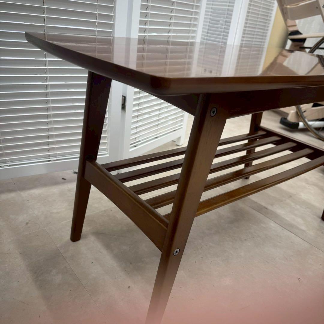 【カリモク60 リビングテーブル スモール ブラウン T36300JW】kk01