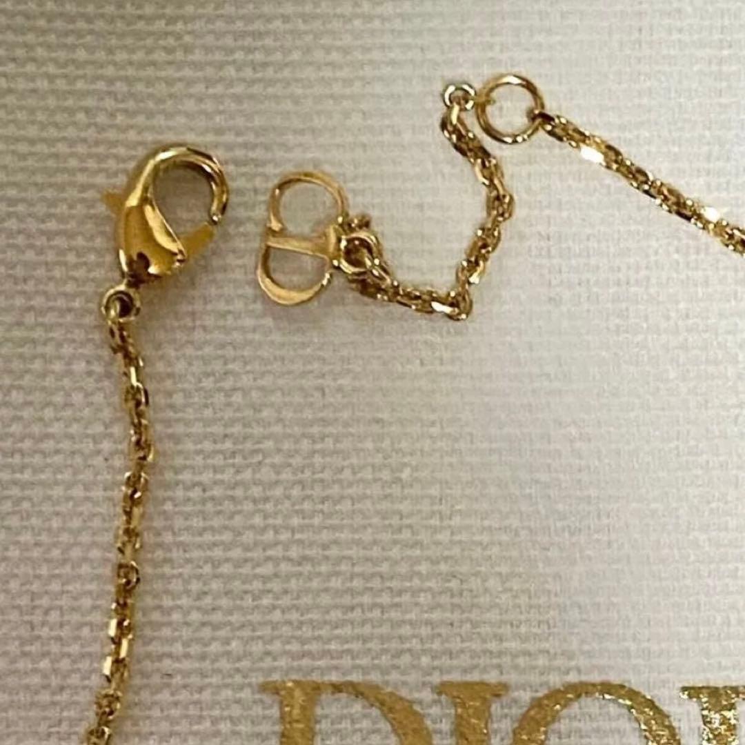 Dior Clair D Lune ネックレス ゴールド CD ロゴ