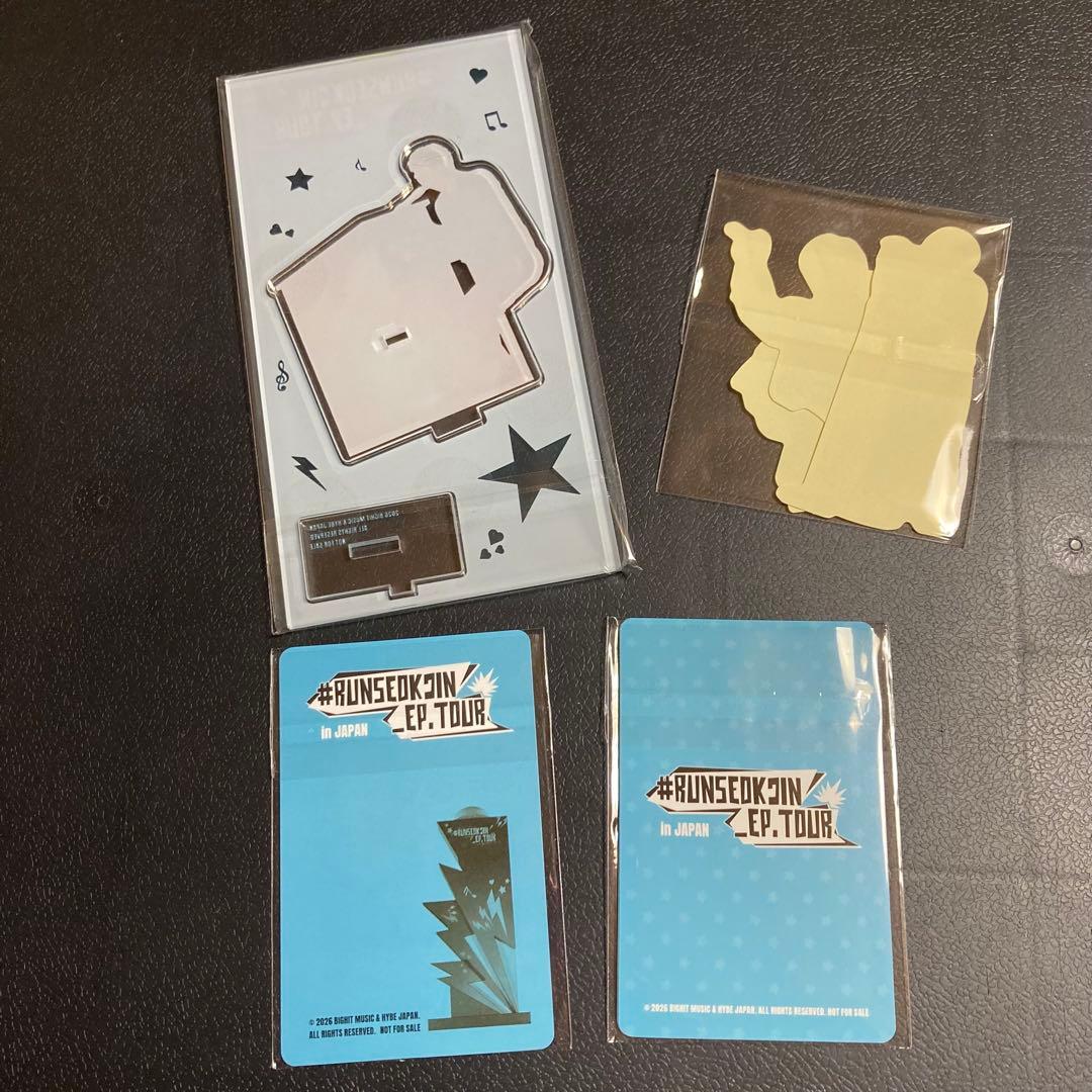 JIN RUNSEOKJIN_EP.TOUR in JAPAN デジコ 付属品