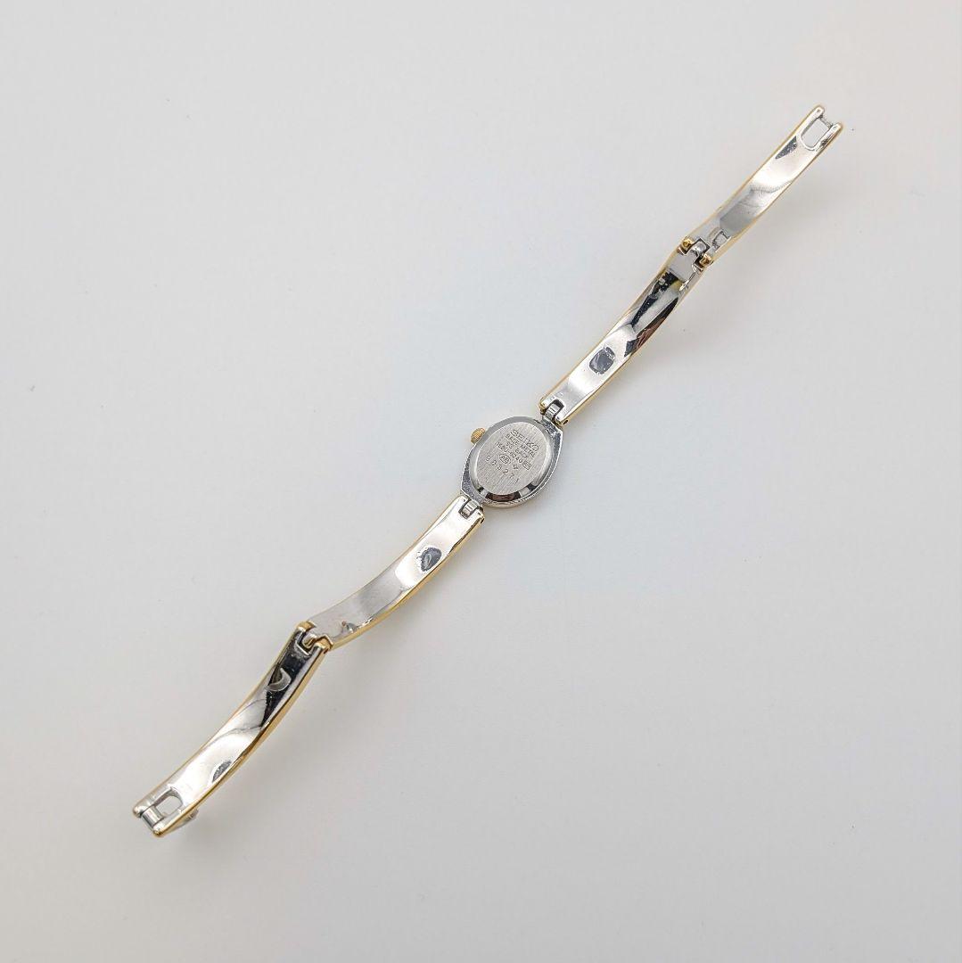 美品✨ SEIKO カラーストーン クォーツ レディース時計 1E20-6240