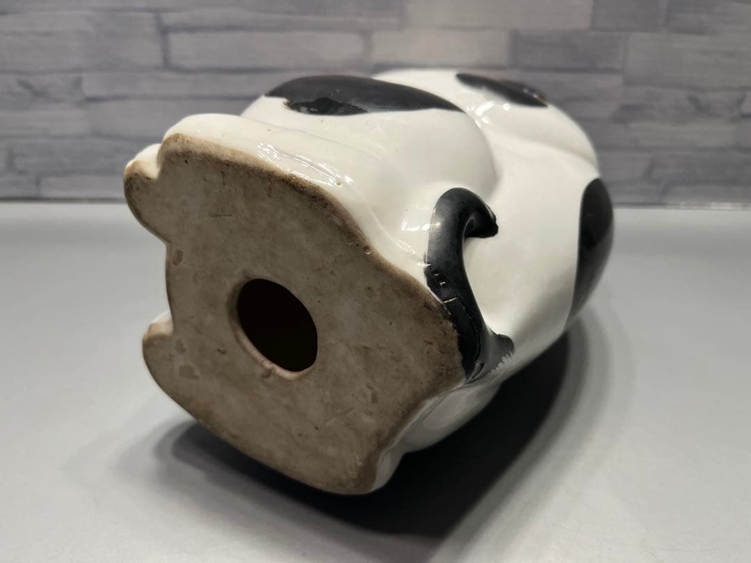 大正〜昭和初期　瀬戸　招き猫　ビッグサイズ　高さ　29cm