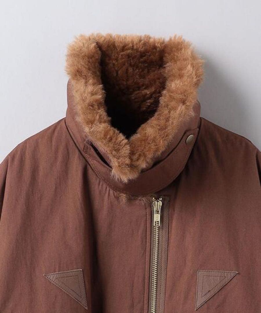 ＜6(ROKU)＞コットンナイロン パディング ジャケット