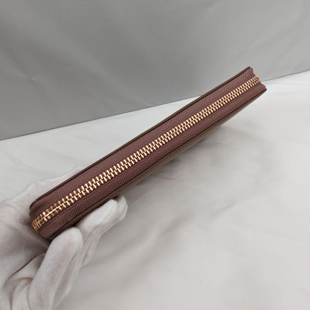 未使用品　Paul Smith サプルレザー ラウンド ウォレット 長財布