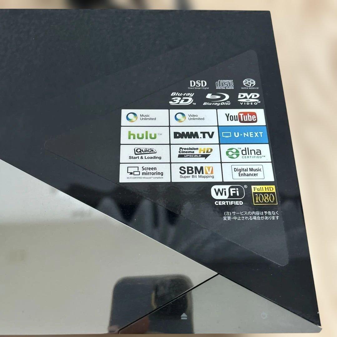 SONY ブルーレイプレーヤー BDP-S6200 ソニー 保証書 取扱説明書