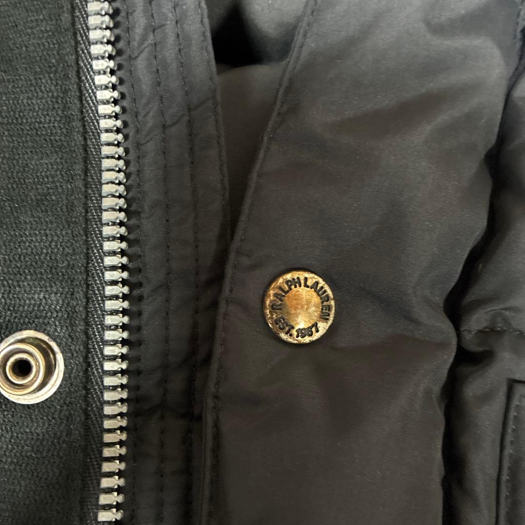 Polo Ralph Lauren ブラックダウンベスト S