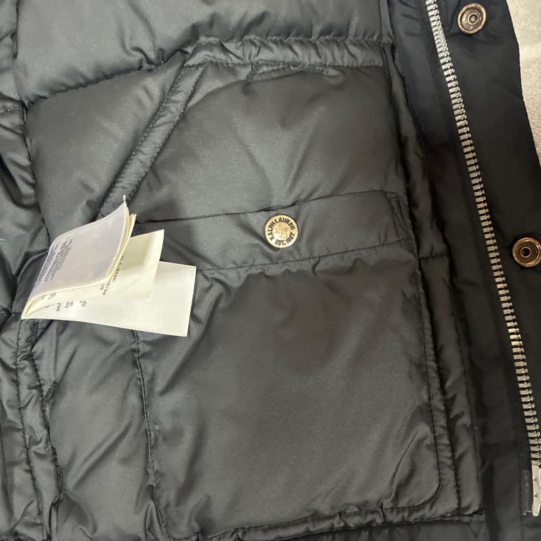 Polo Ralph Lauren ブラックダウンベスト S