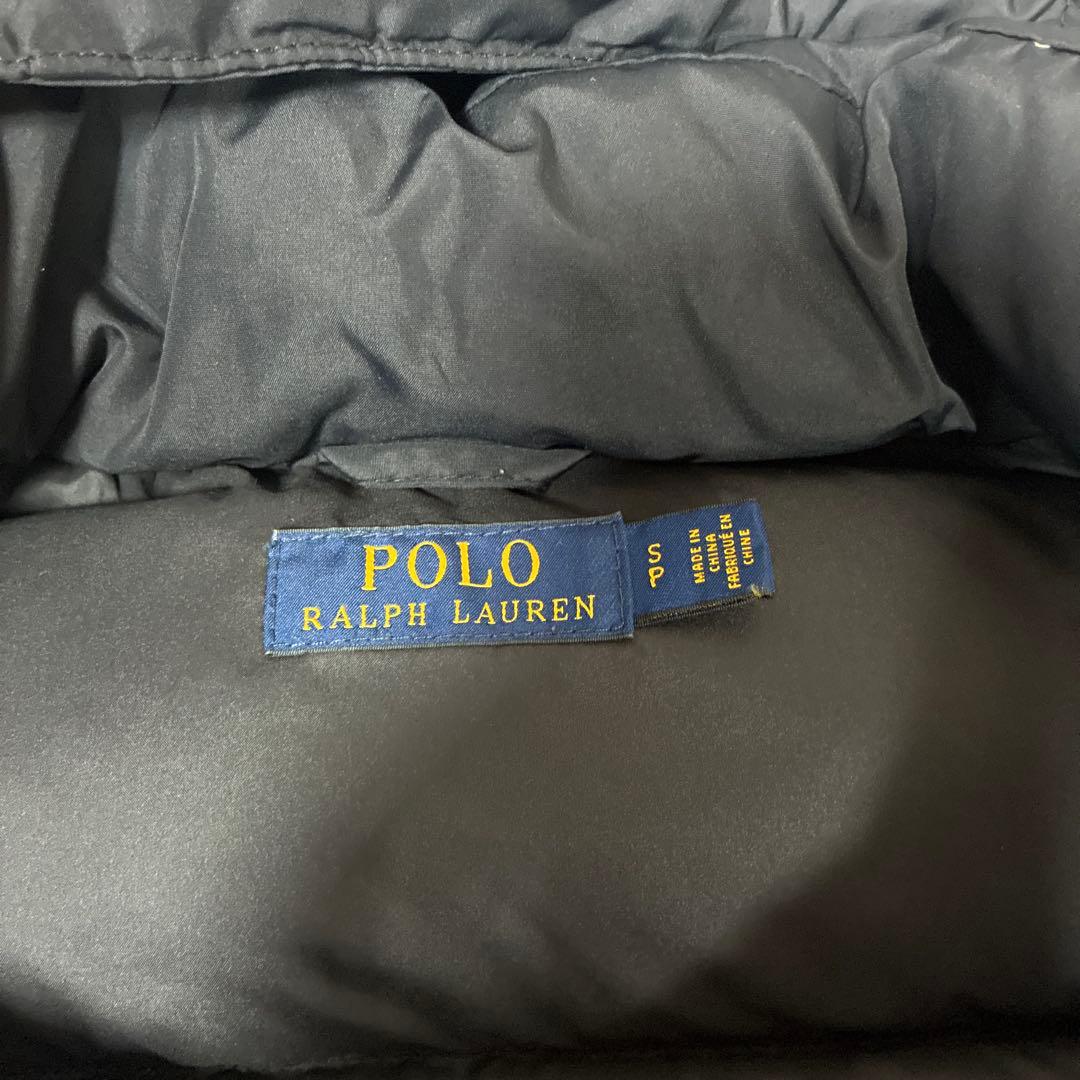 Polo Ralph Lauren ブラックダウンベスト S