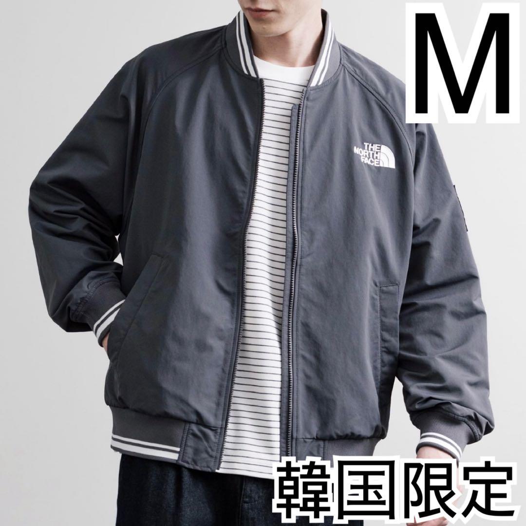 M＊ダークグレー＊オレマ　MA-１　ジャケット＊ノースフェイス＊韓国限定