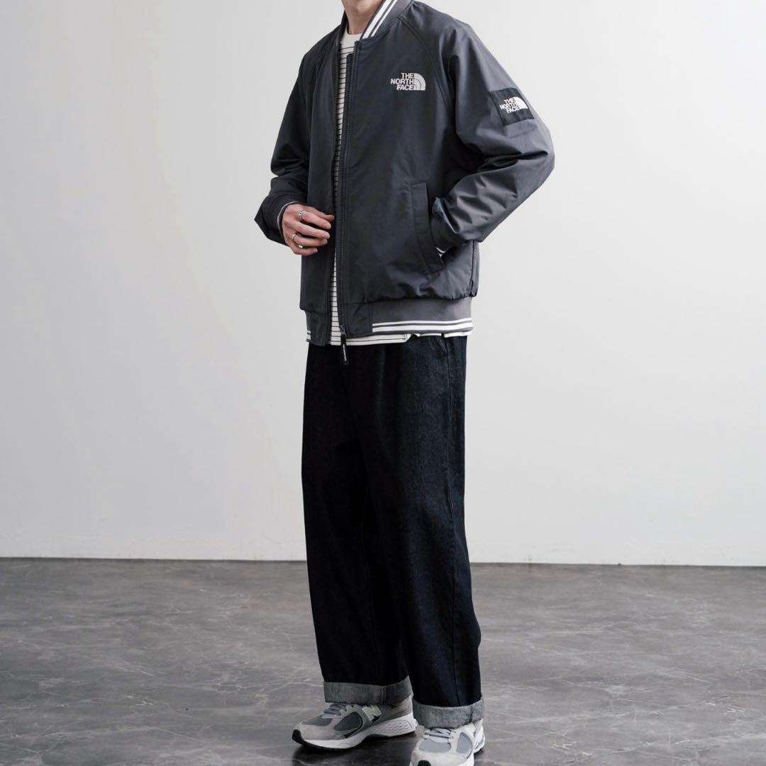 M＊ダークグレー＊オレマ　MA-１　ジャケット＊ノースフェイス＊韓国限定