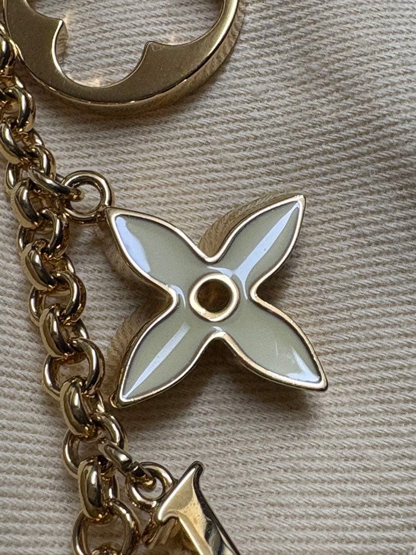 ルイ ヴィトン バッグチャーム チェーンフルールドゥ