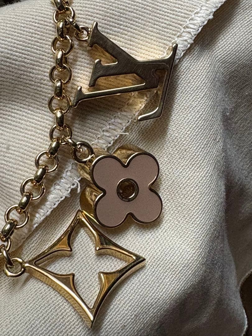 ルイ ヴィトン バッグチャーム チェーンフルールドゥ