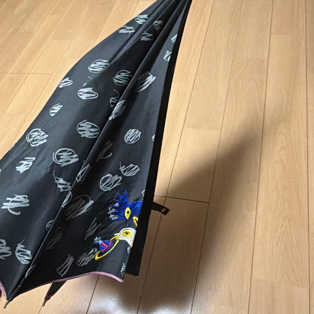 ヴィヴィアンウエストウッド　晴雨兼用傘　雨傘　日傘　鳥柄　パゴタ　黒