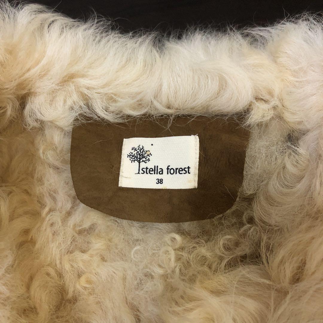 ムートンコート ファーコート　stella forest