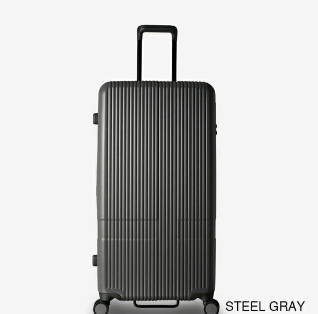【新品未使用】イノベーター スーツケース Lサイズ　92L スチールグレー