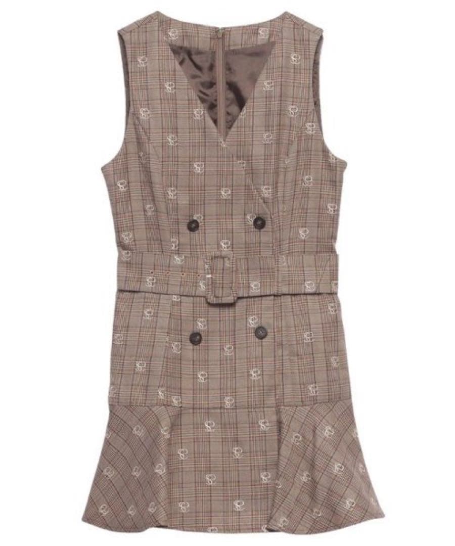 エンブロイダリーチェックワンピース,バケハセット