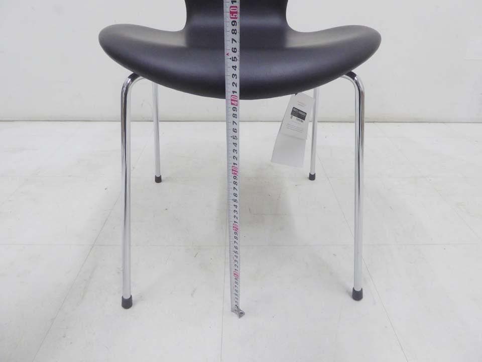 新品 正規品■フリッツハンセン■2025年 レザー セブンチェア ブラック-3