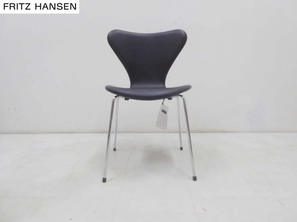 新品 正規品■フリッツハンセン■2025年 レザー セブンチェア ブラック-3