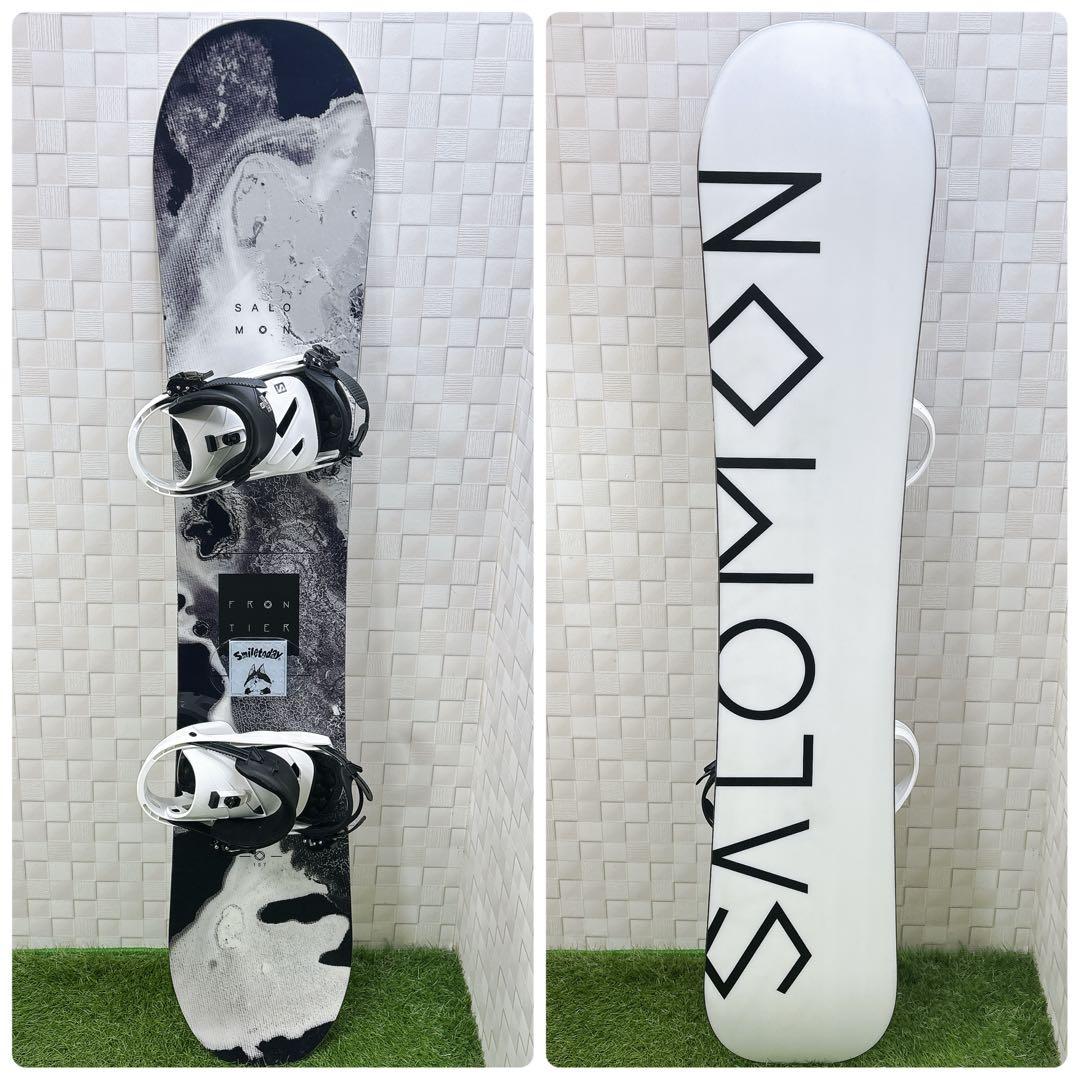 メンズ スノーボード 3点セット SALOMON FRONTIER 157cm