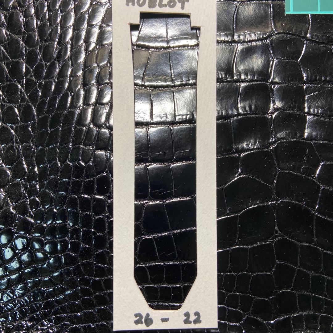 ウッディー　HUBLOT専用ベルト・オーダー製作