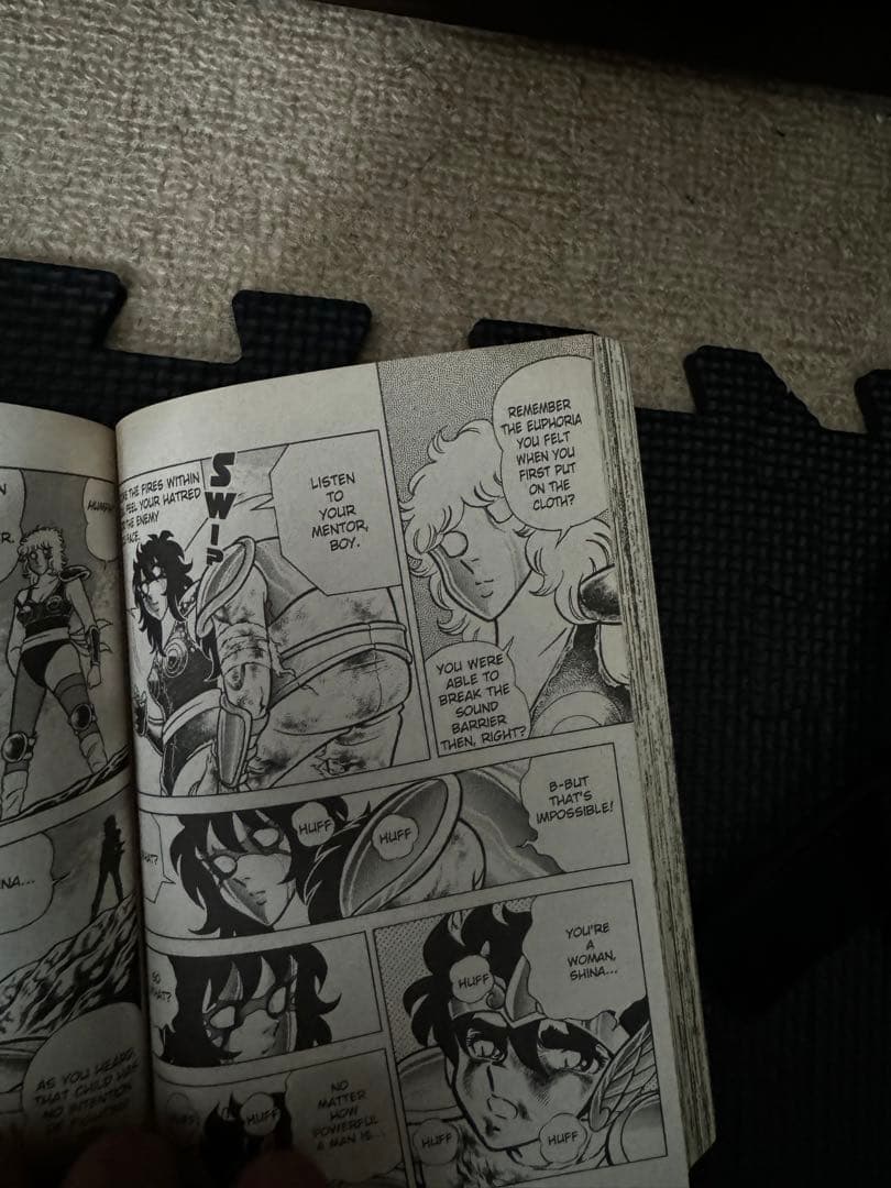 激レア　聖闘士星矢　英語版