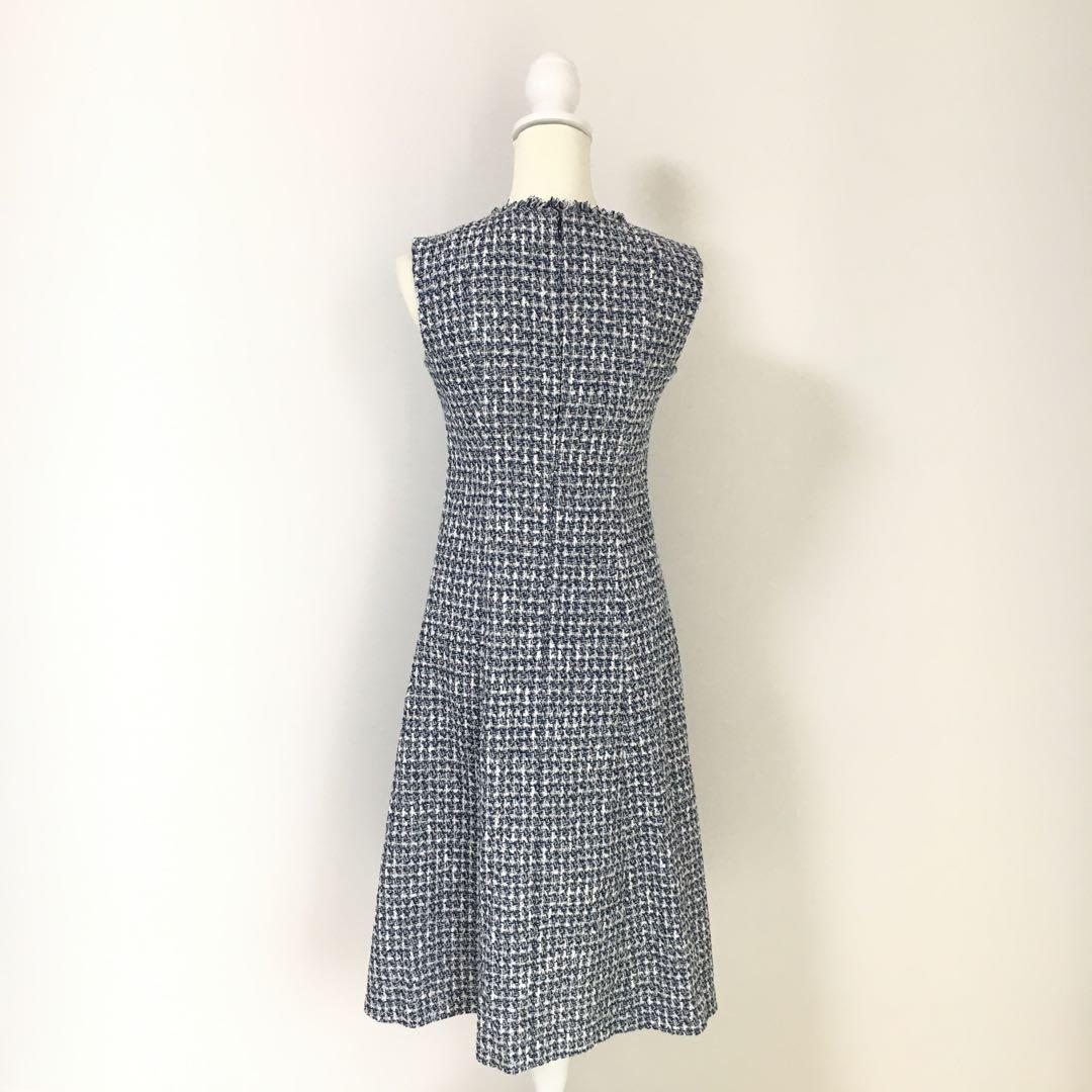 新作美品　2024年　ANAYI アナイ　エターナル　ツイード　ワンピース