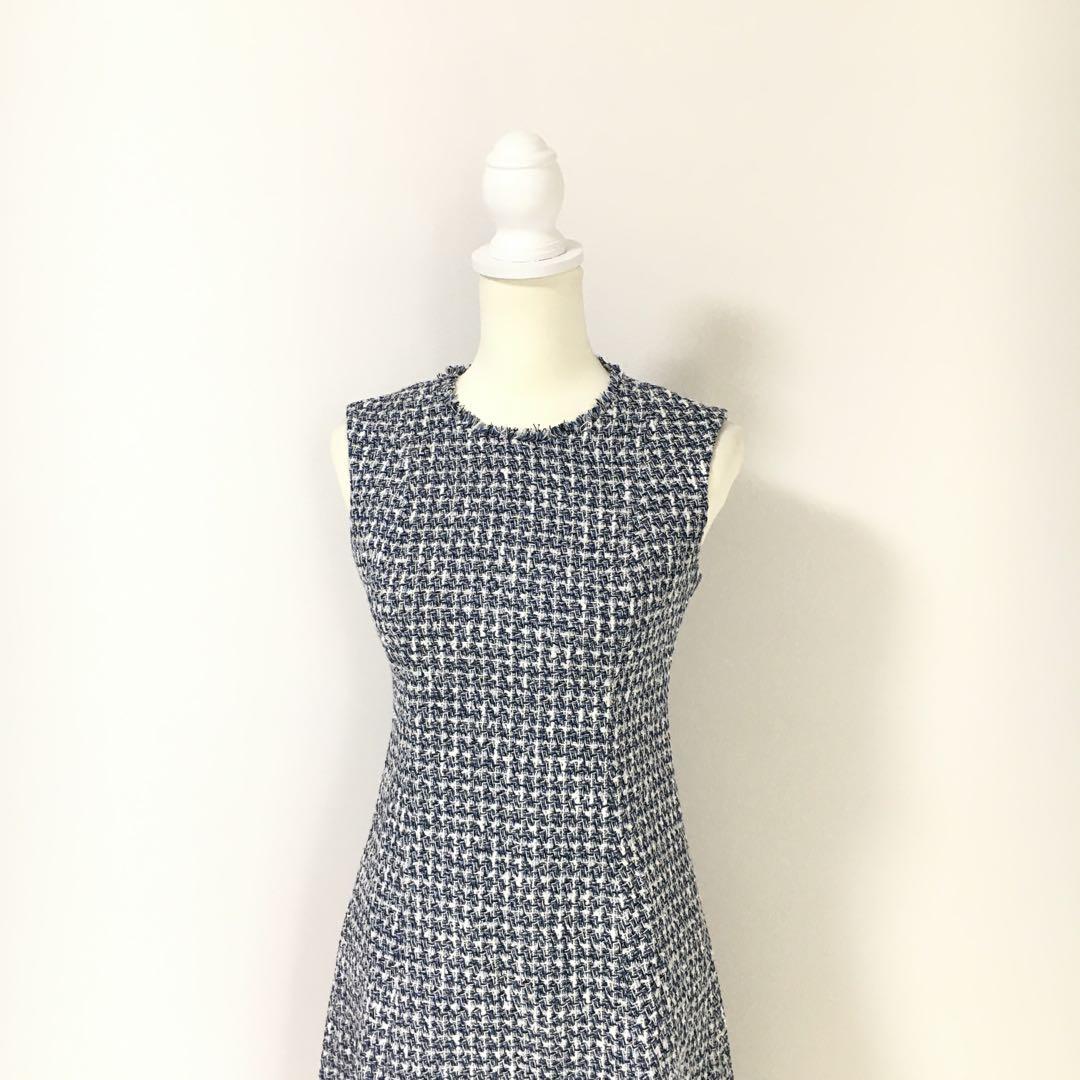 新作美品　2024年　ANAYI アナイ　エターナル　ツイード　ワンピース