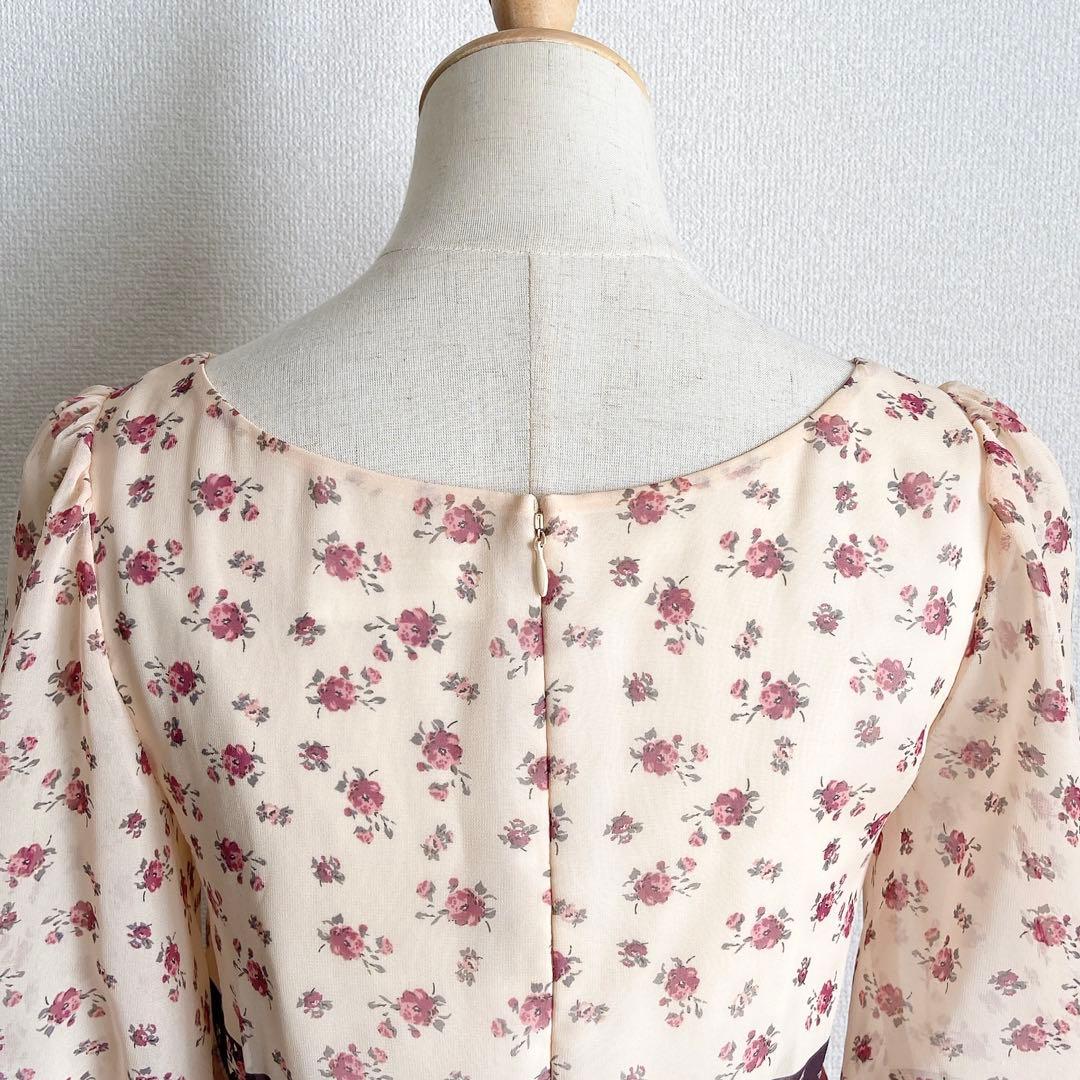 ジルスチュアート JILL STUART ワンピース 花柄 総柄 日本製 2