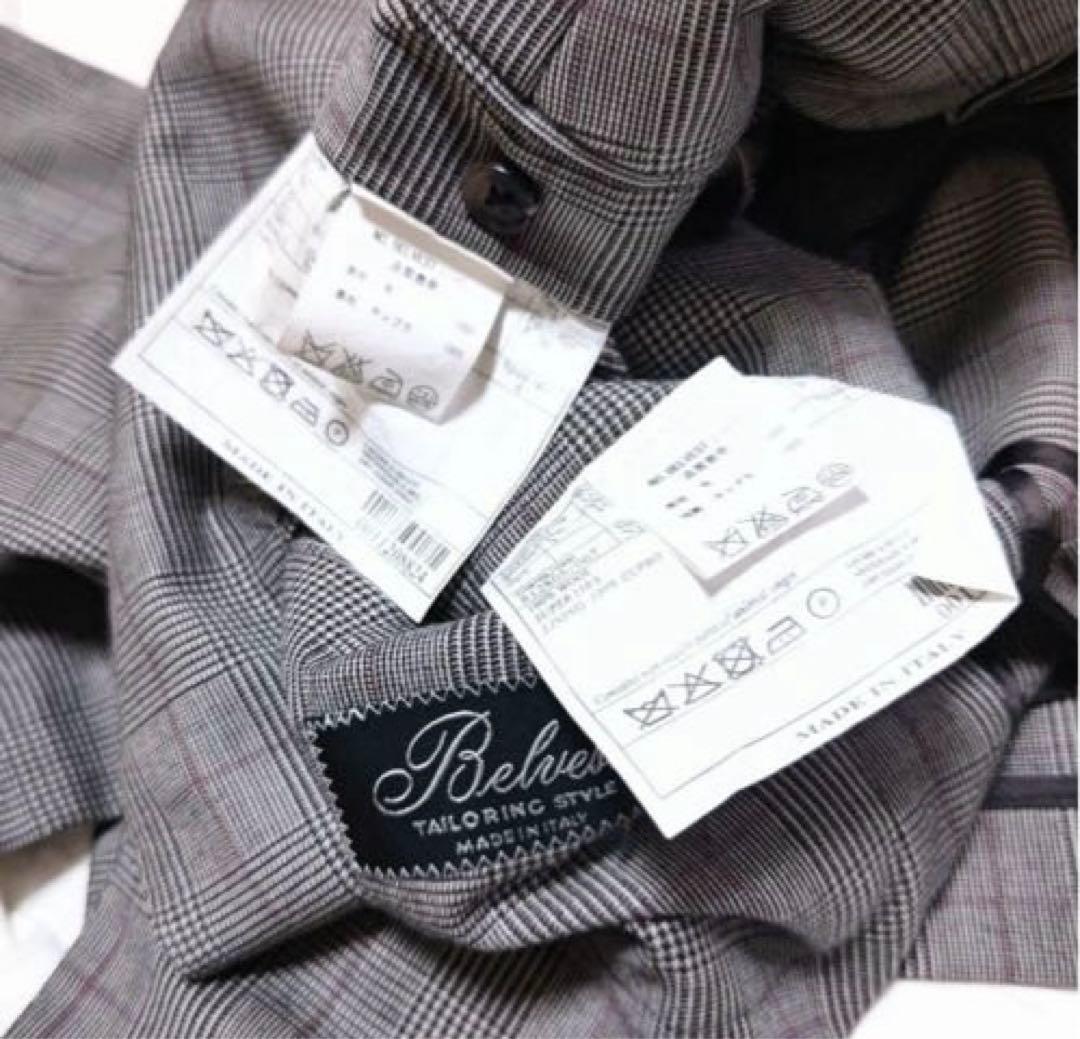 ベルベストBelvest スーツ48 brioni kiton タリアトーレ