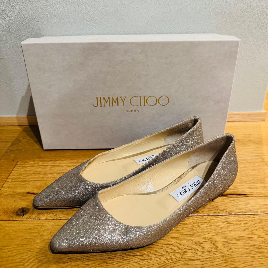 期間限定値下げ【美品】ジミーチュウ　パンプス　ウェディング