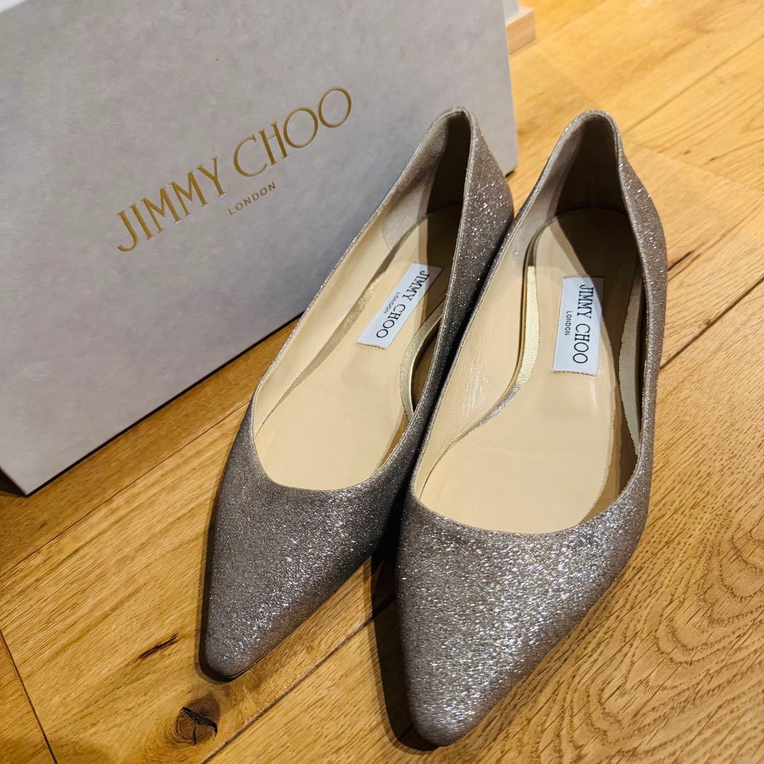 期間限定値下げ【美品】ジミーチュウ　パンプス　ウェディング