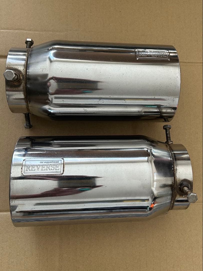 RX-8 REVERSE マフラーカッター 左右セット