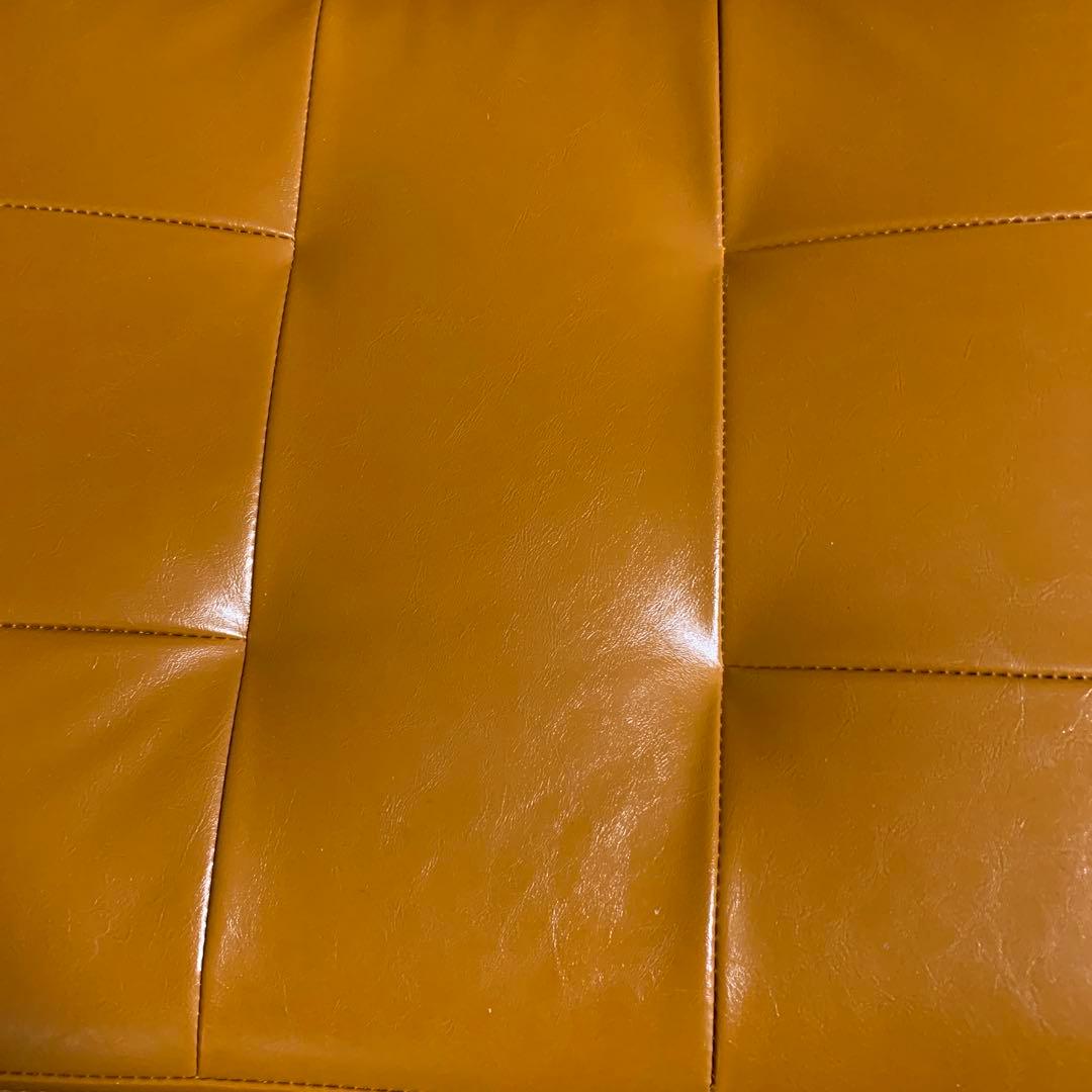 ラタンチェア　ダイニングチェア　ブラウン