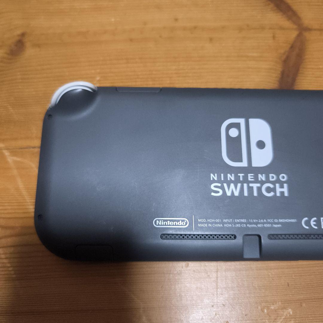ウィッスキ～Nintendo Switch Lite グレー 本体