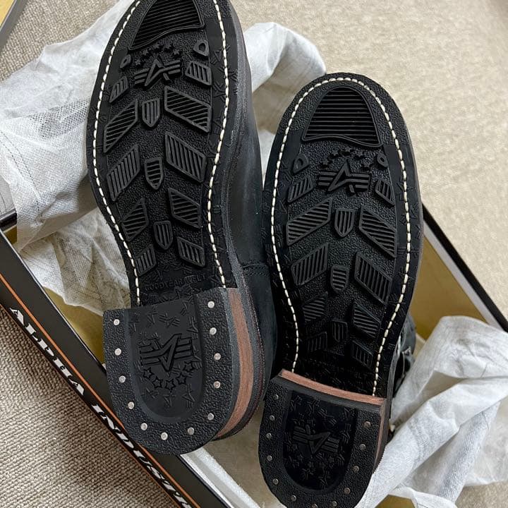 アルファインダストリーズ　エンジニアブーツ25.5