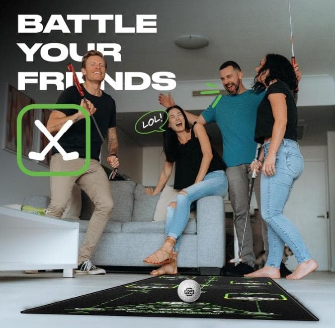 BACK2BASICSGOLF パターマット パター練習マット ゴルフ 練習