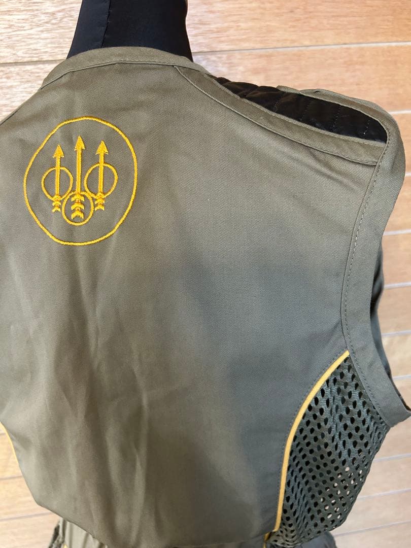 BERETTA ベレッタ レザー シューティング ベスト 38 クレー射撃