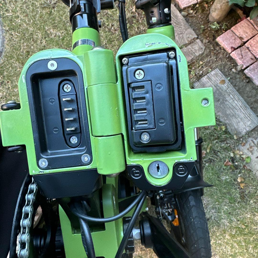 AIDDE A2電動アシスト自転車　16インチ　折りたたみ自転車　ライムグリーン