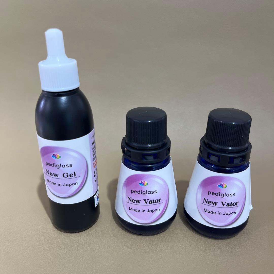 pediglass New Gel & New Vator セット