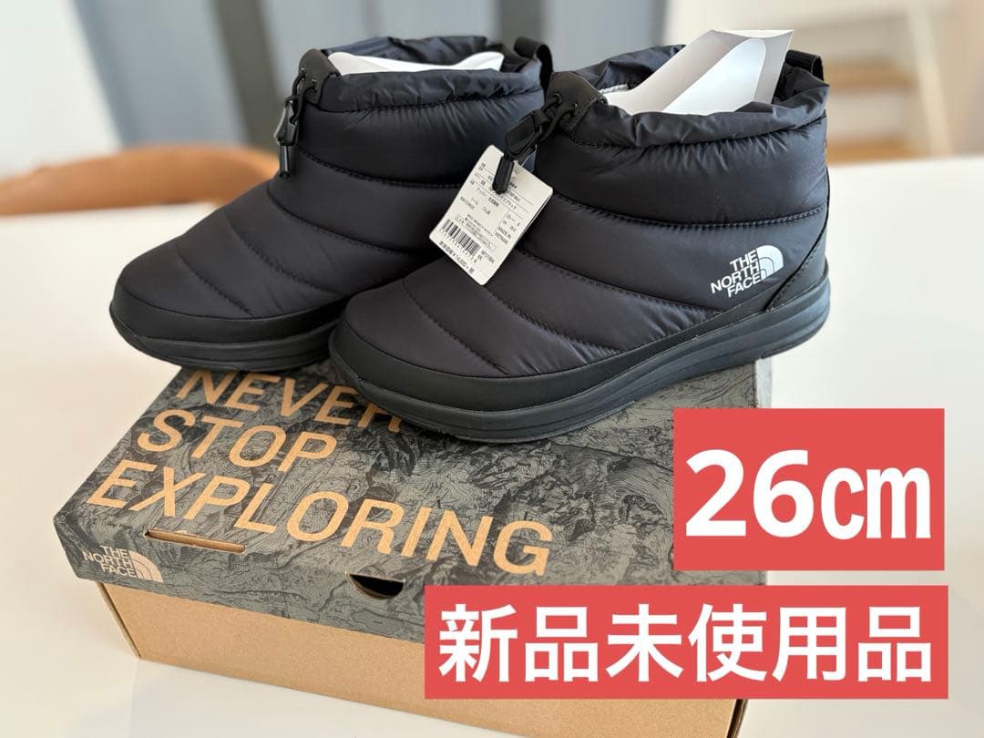 ノースフェイス　スノーブーツ　ヌプシ トラクション ライトウォータープルーフミニ