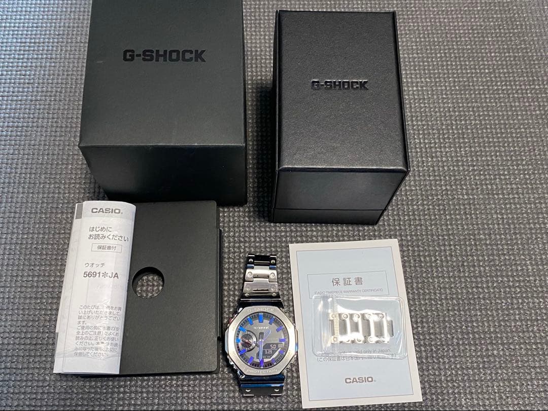 寿福亭恩楽4/4まで G-SHOCK カシオGM-B2100PC-1AJF