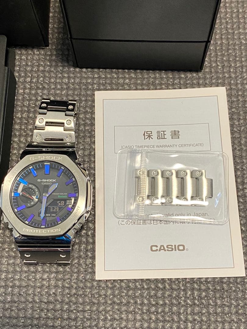 寿福亭恩楽4/4まで G-SHOCK カシオGM-B2100PC-1AJF