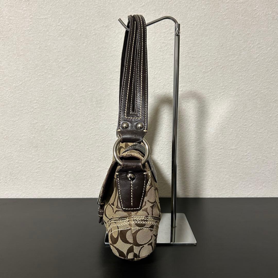 極美 COACH コーチ シグネチャー ソーホー ワンショルダーバッグ