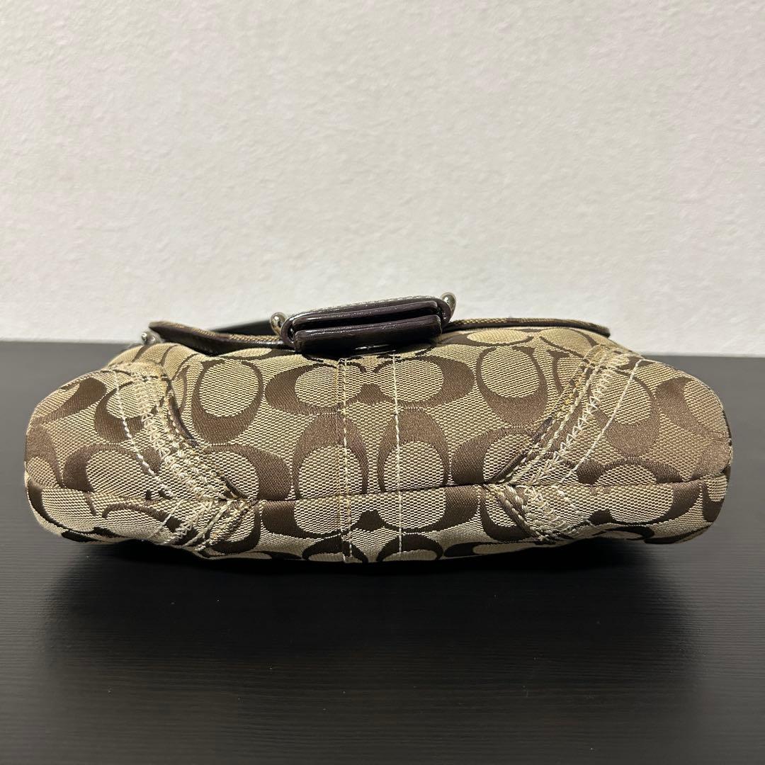 極美 COACH コーチ シグネチャー ソーホー ワンショルダーバッグ