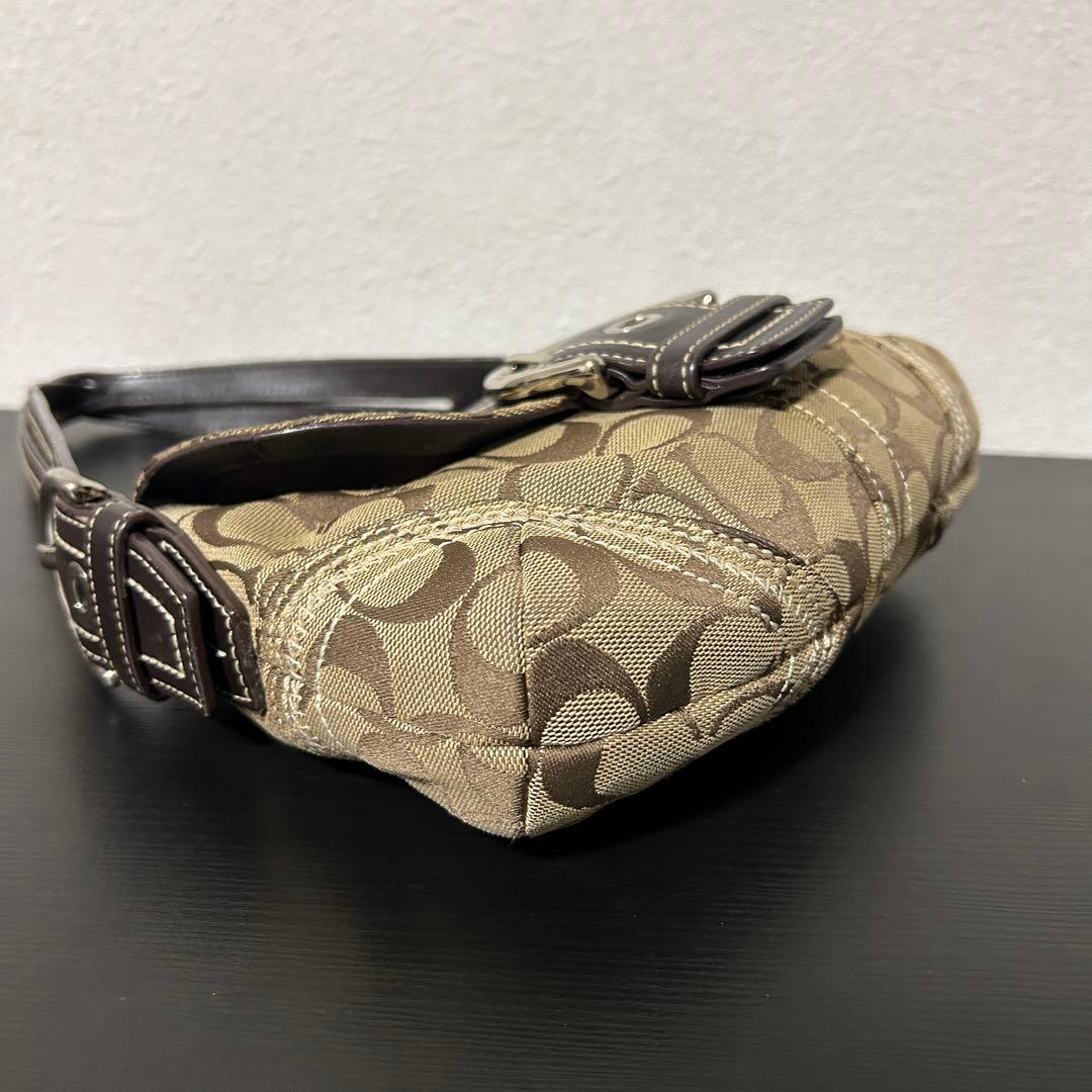 極美 COACH コーチ シグネチャー ソーホー ワンショルダーバッグ