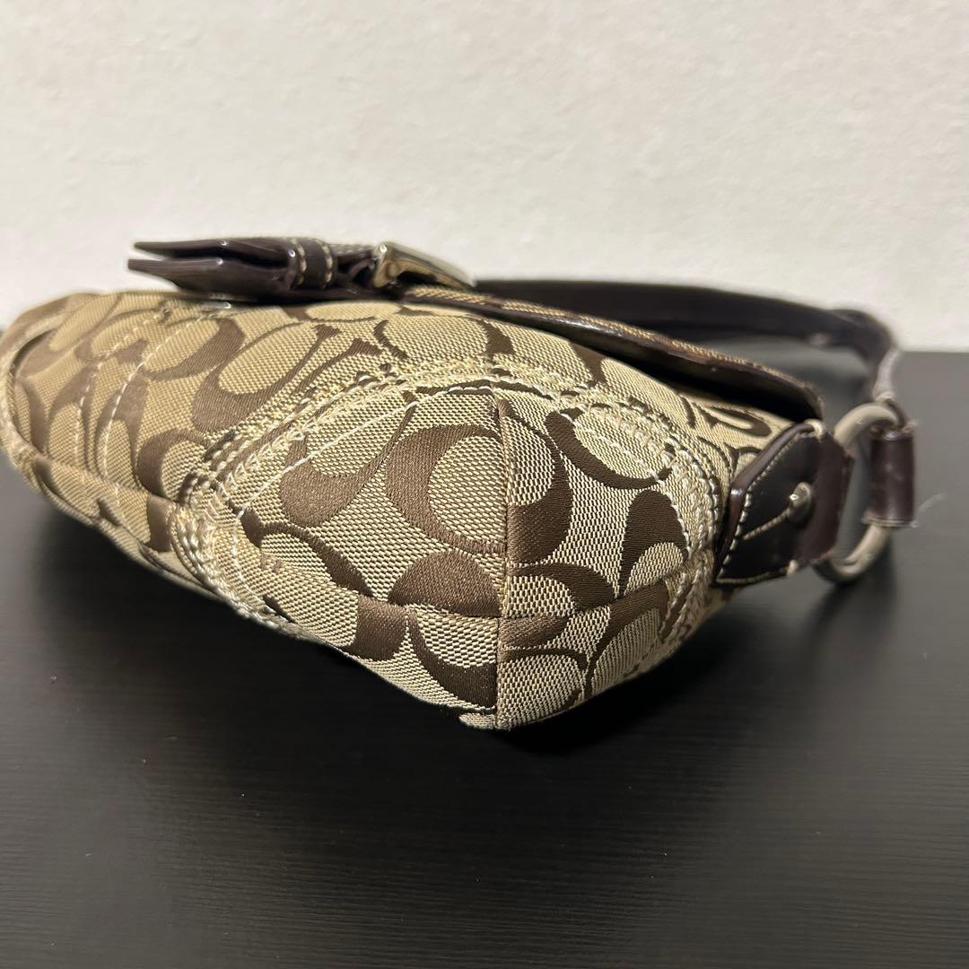 極美 COACH コーチ シグネチャー ソーホー ワンショルダーバッグ