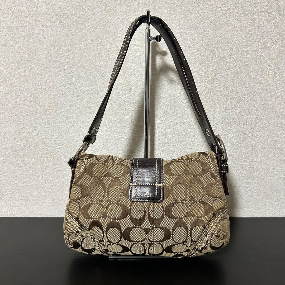 極美 COACH コーチ シグネチャー ソーホー ワンショルダーバッグ