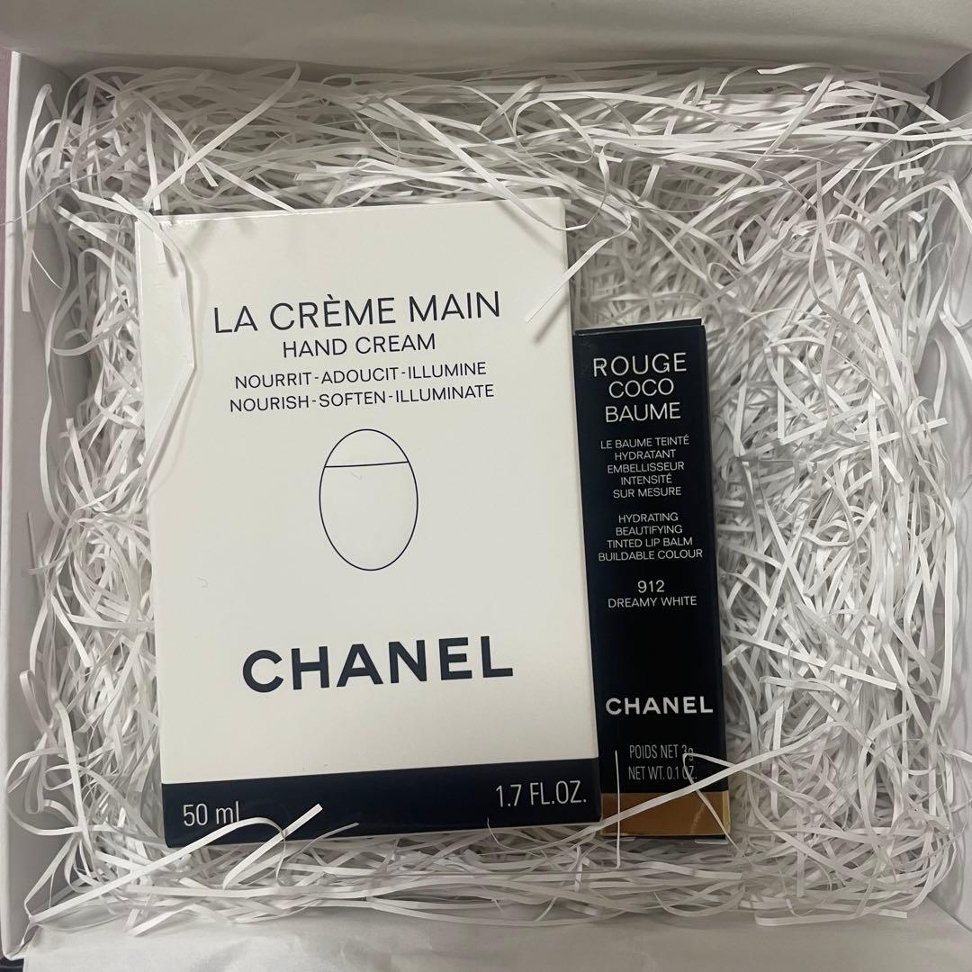 CHANEL シャネル　ハンドクリーム＆リップクリームのセット※箱付き