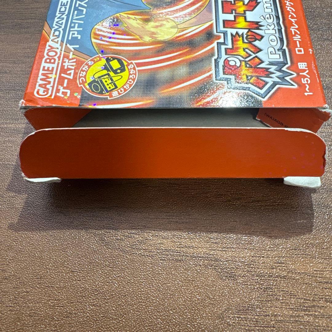 ポケモン ファイアレッド 【動作確認済】　赤　ポケカ　ゲームボーイ　平成レトロ