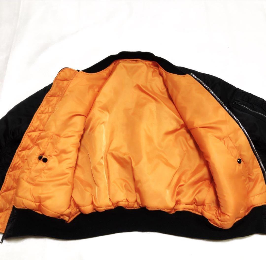 ALPHA アルファインダストリーズ MA-1 フライトジャケット Lサイズ 黒