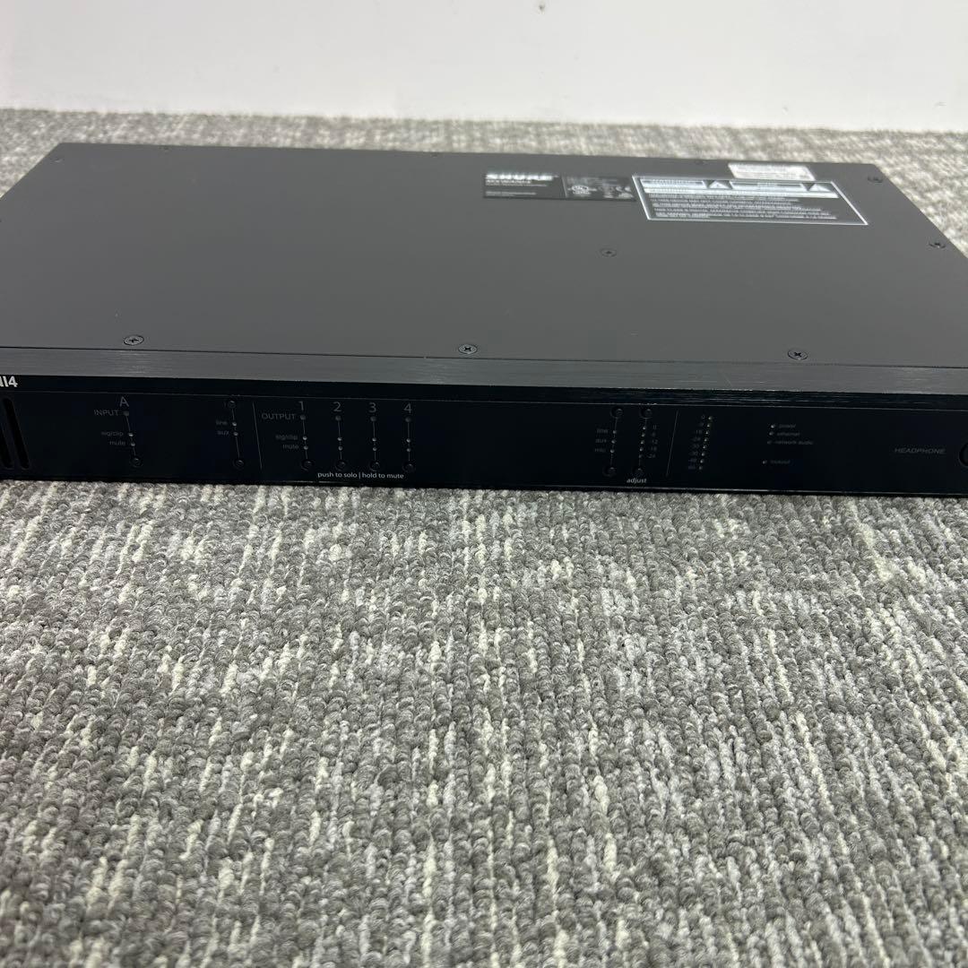 SHURE MXWANI4 オーディオネットワークインターフェース